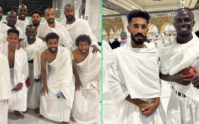Manfaatkan Kesempatan di Arab Saudi, Sadio Mane Langsung Umrah Usai Debut