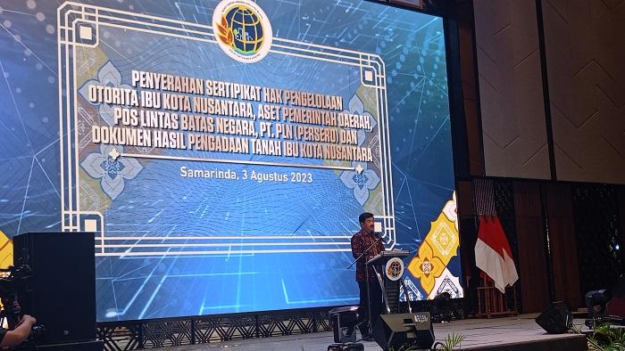 Dukung Pembangunan IKN, Menteri ATR Ajak Perangkat Daerah Kaltim Amankan Aset 
