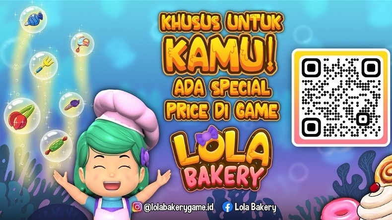 Khusus untuk Kamu! Ada Special Price di Game Lola Bakery!