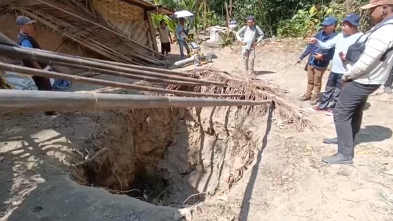Kemunculan Lubang Misterius Gegerkan Warga Kulon Progo, Masih Diteliti Ahli Geologi
