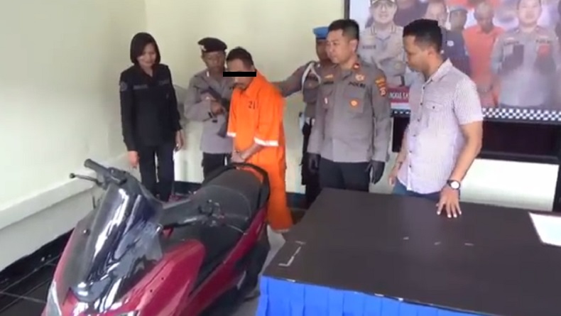 Usaha Bangkrut hingga Gagal Tagih Utang, Pengusaha Tahu di Denpasar Curi Motor