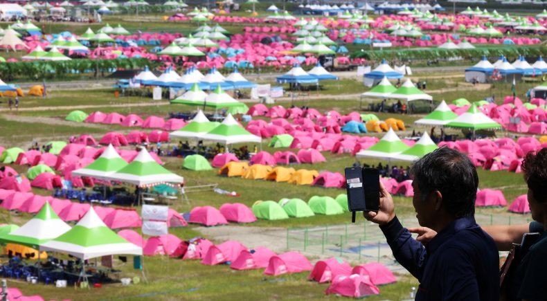 Ribuan Peserta Jambore Pramuka di Korsel Bongkar Tenda, Dievakuasi ke Seoul