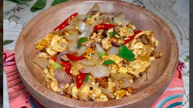 Resep Oseng Telur Bawang Nikmat, Menu Viral yang Murah Meriah 