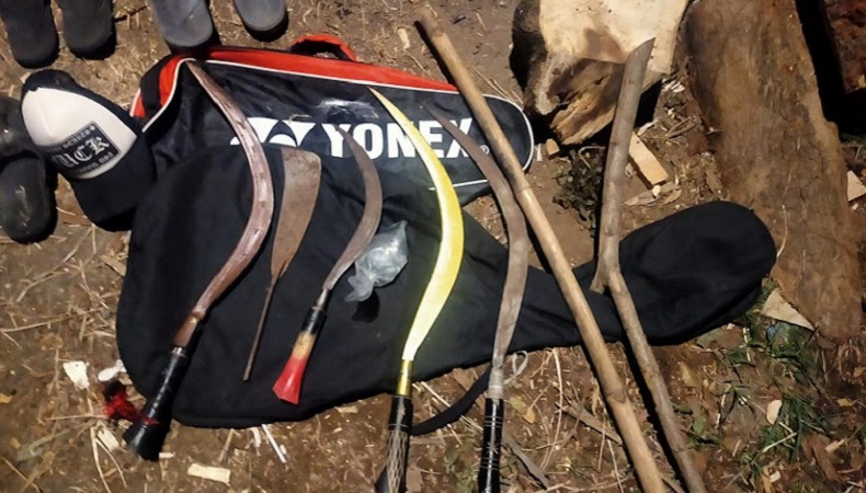 Polisi Tangkap 5 Orang Hendak Tawuran di Bogor, Berbagai Sajam Disita