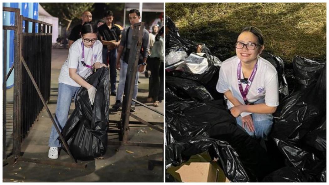 Aksi Prilly Latuconsina Pungut Sampah Tengah Malam Tuai Pujian Netizen: Salut!