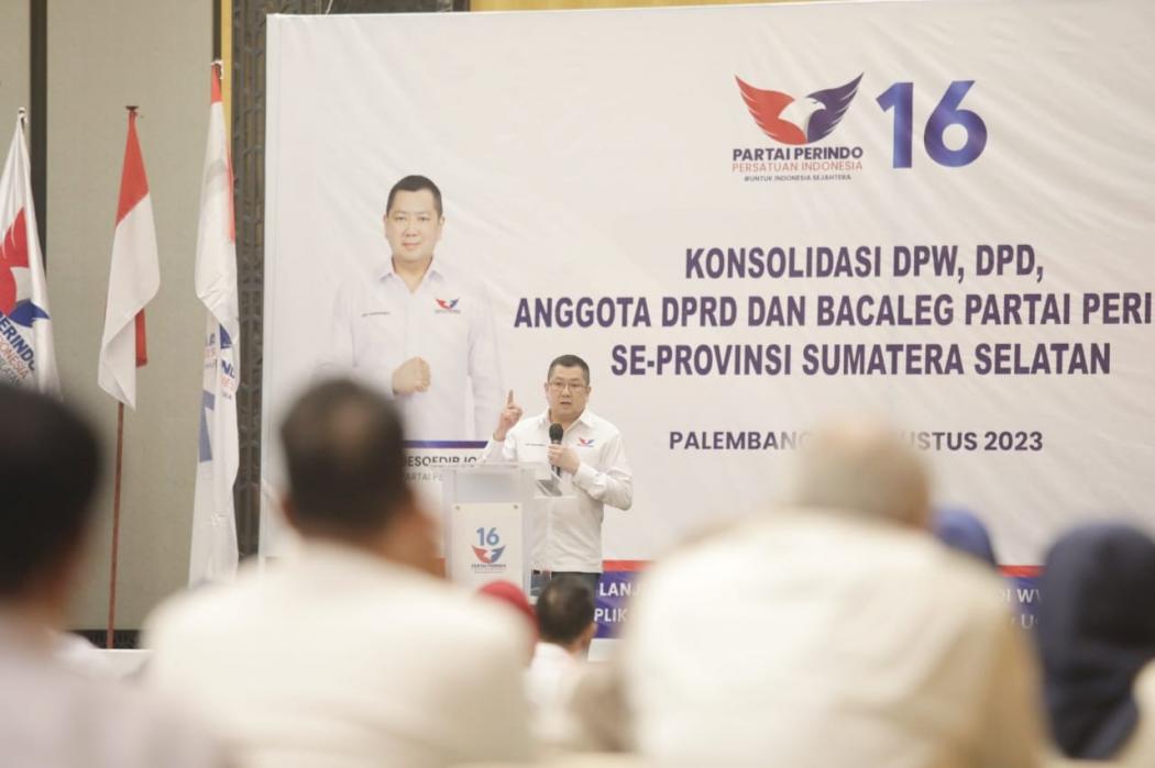 Target 2 Digit di Pemilu 2024, Hary Tanoesoedibjo Minta Kader Perindo Bekerja dengan Strategi