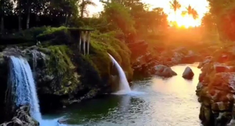 Terpikat Keindahan Sungai Oyo di Yogyakarta, Diapit Batuan Karst dan Airnya Kehijauan 