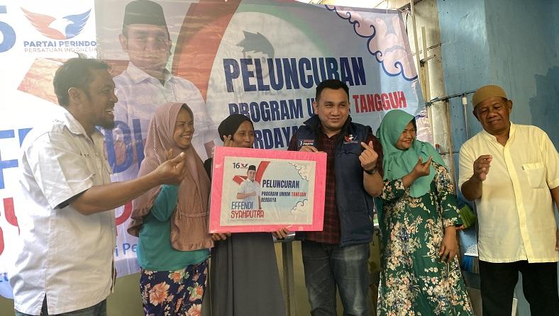 Ibu-ibu Pelaku UMKM di Menteng Atas Terharu Dapat Bantuan dari Partai Perindo