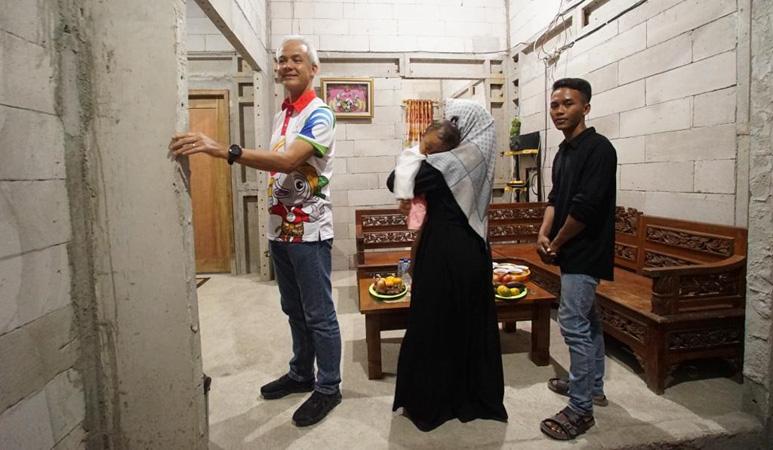 Ganjar Nginap di Rumah Warga Pati, Ananda George: Cerminan Pemimpin yang Dekat Rakyat