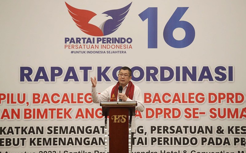 HT Minta Kader Perindo di Sumut Kerja Keras Raih Target 10 Persen Suara Pileg 2024