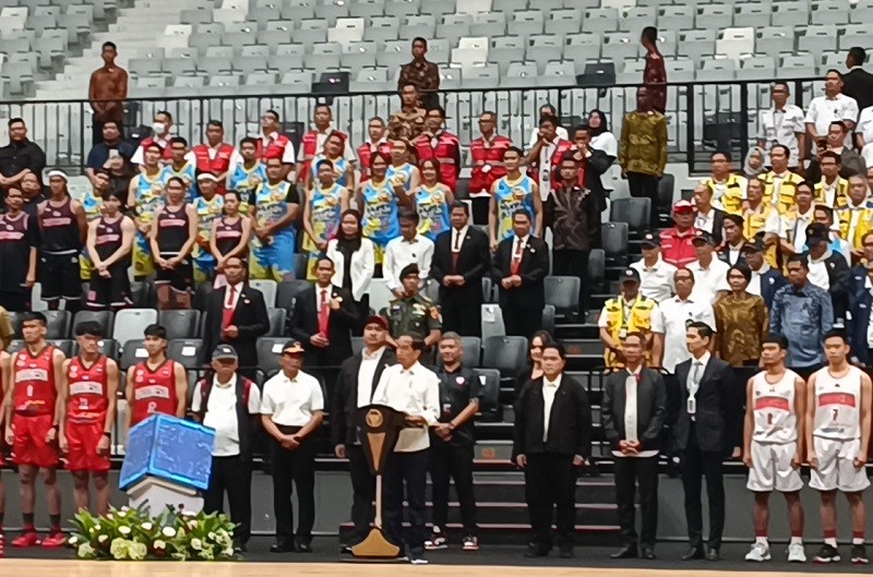 Dibangun dengan Anggaran Rp640 Miliar, Jokowi: Stadion Indonesia Arena Bisa untuk Konser