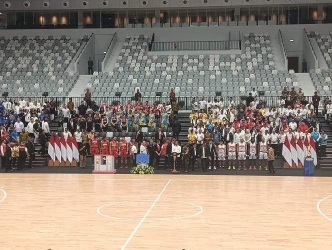 Jokowi Resmikan Indonesia Arena