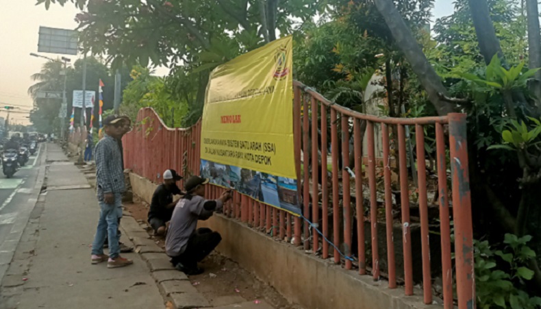 Warga Depok Tolak Uji Coba Sistem Satu Arah di Jalan Nusantara Raya, Ini Alasannya