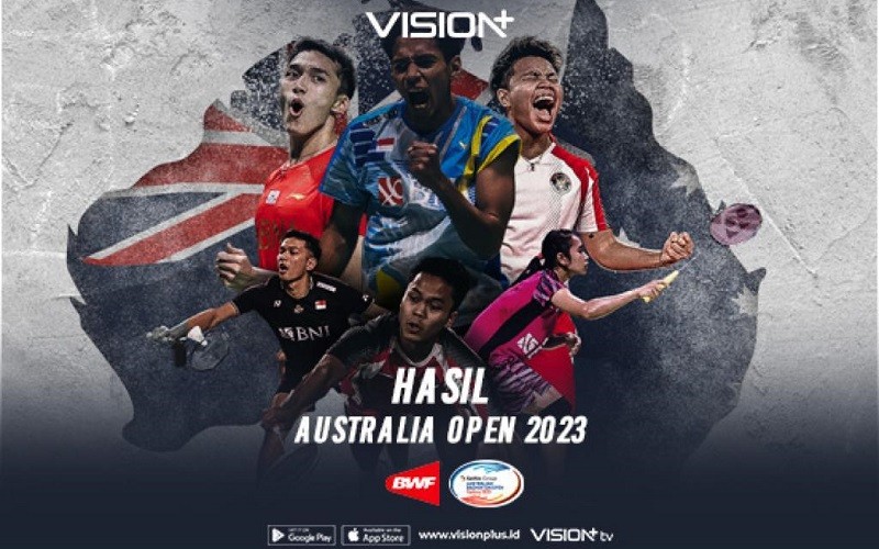 Hasil Pertandingan BWF Australia Open 2023, Pertarungan Wakil Indonesia Sampai Pada Perempat Final