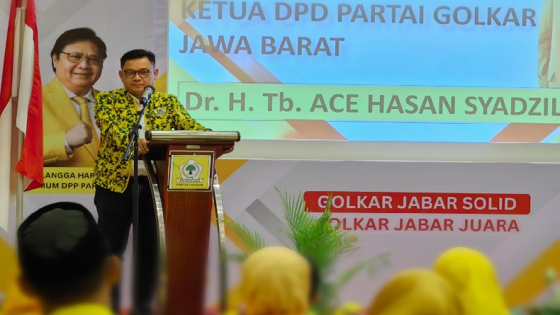 Resmi Dukung Prabowo, Ketua DPD Partai Golkar Jabar: Kami Berharap Airlangga Jadi Cawapres