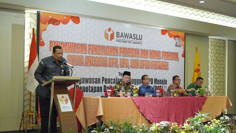 Bawaslu DKI Awasi 25 Calon DPD pada Pemilu 2024