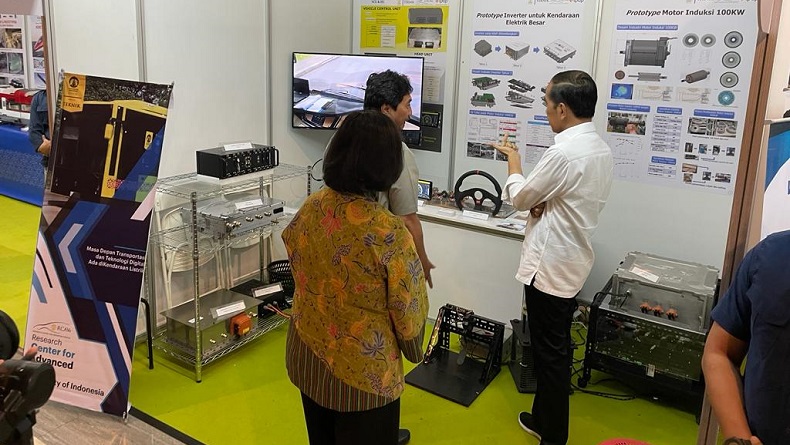 Kendaraan Listrik Besutan Fakultas Teknik UI Jadi Sorotan Jokowi dan Sri Mulyani saat LPDP Festival 2023