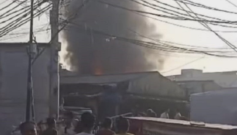 Pasar Kambing di Kebon Melati Jakpus Terbakar, 17 Mobil Damkar Dikerahkan