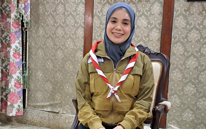 Atikoh Ganjar Pranowo Puji Peserta Jambore Indonesia di Korsel: Mental Mereka Kuat dan Tahan Banting