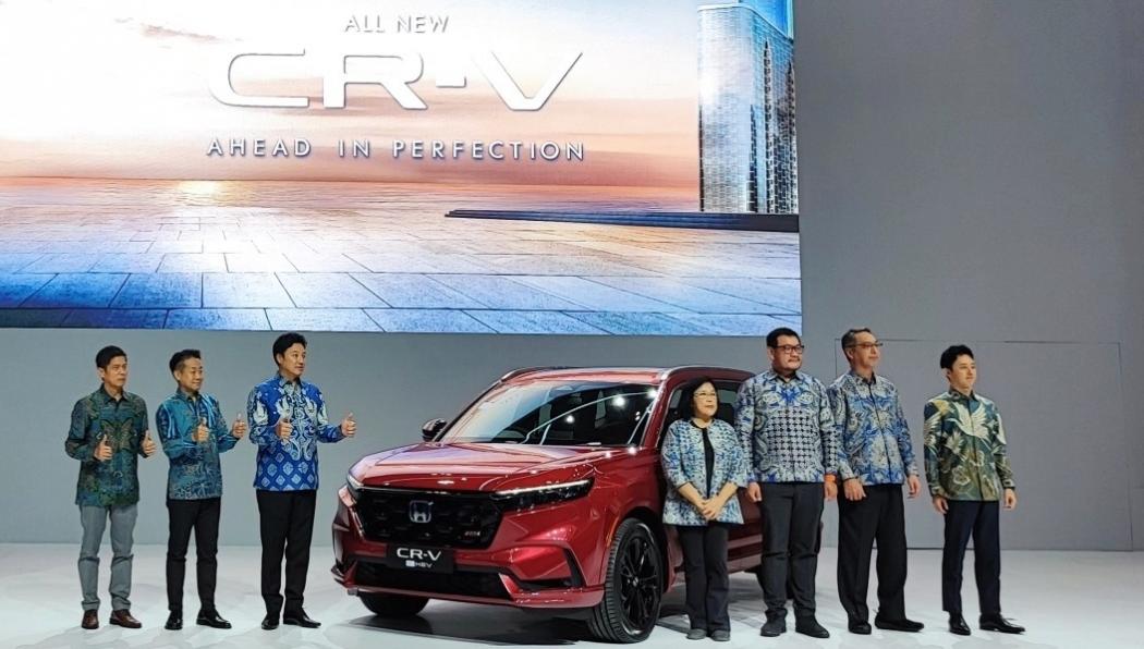 Honda CR-V Hybrid Mengaspal di GIIAS 2023, Begini Ubahannya