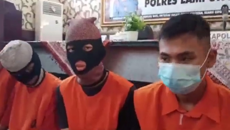 4 Pelaku Penusukan Warga hingga Tewas usai Acara Organ Tunggal di Lampung Ditangkap