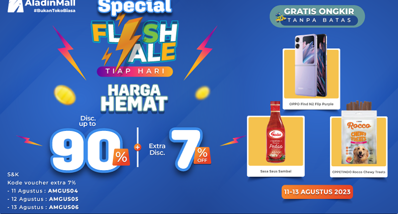 Ingin Dapetin Promo Kebutuhan Rumah Tangga di AladinMall? Catat Tanggal dan Diskonnya!