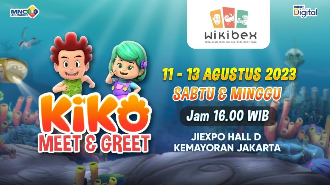 Meet and Greet Kiko & Lola Meriahkan WIKIBEX 2023 di JIExpo Kemayoran, Ini Jadwalnya!