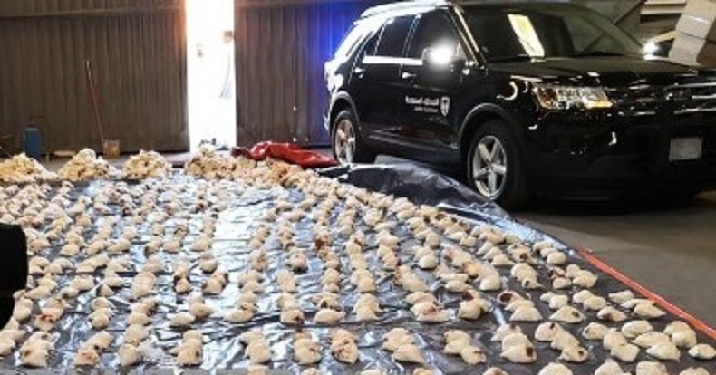Ngeri, Arab Saudi Temukan Ratusan Kilogram Narkoba di Perbatasan