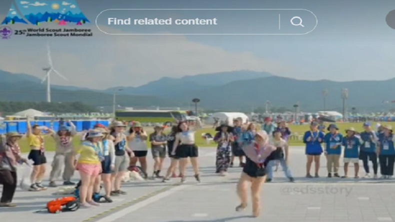 Viral Peserta Jambore Dunia asal Indonesia Pamer Bakat Dance di Korea, Langsung Banjir Pujian