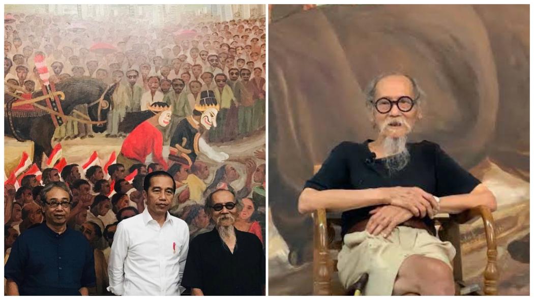 Mengenang Djoko Pekik Seniman Era 60-an yang Wafat di Usia 86 Tahun, Karyanya Pernah Terjual Miliaran Rupiah