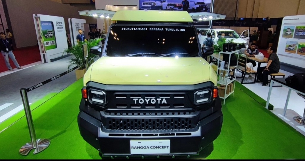 Boyong Mobil Konsep Rangga di GIIAS 2023, Toyota Gandeng NMAA Gelar Modifikasi