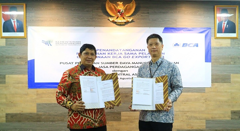 BCA Gandeng Kemendag Rancang Kurikulum Khusus Bantu UMKM Go Export 