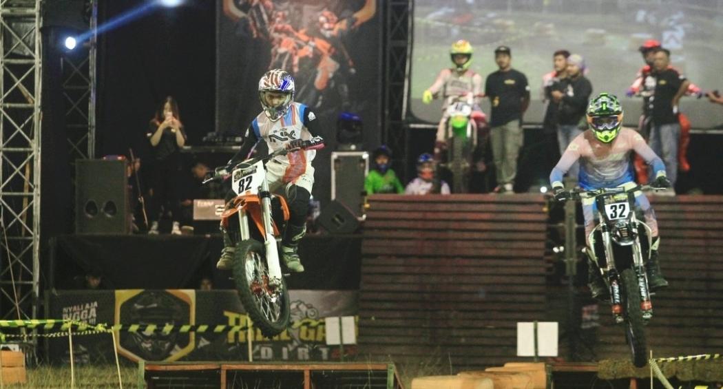 Pecinta Motorcross Berkumpul di Trial Game Dirt 2023 Bersaing Lintasi Jalan Menantang