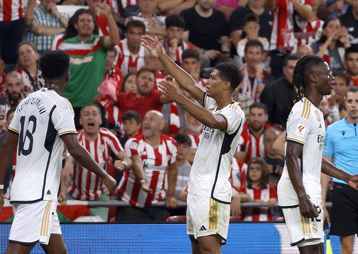 Athletic Bilbao Vs Real Madrid: Bellingham Keluarkan Magis, Los Blancos Menang 2-0