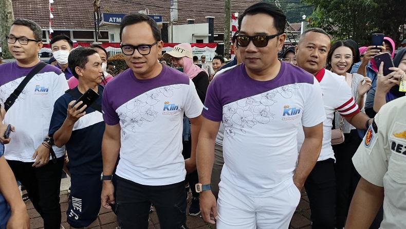 Ridwan Kamil Launching Senam Bugar Jabar Juara Volume 2, Ucapkan Sayang Kota Bogor