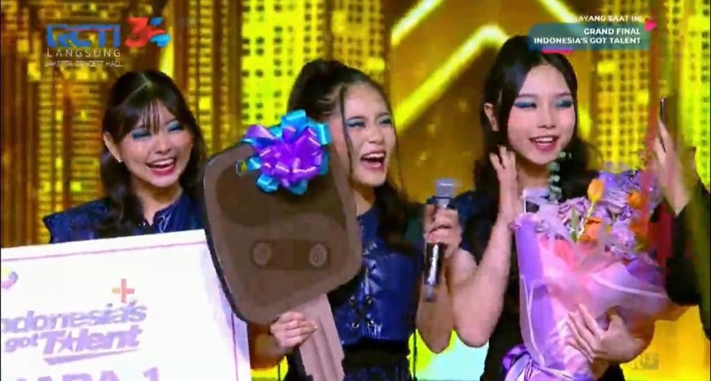 Juara Indonesia's Got Talent 2023, Femme Fatale Dapat Mobil hingga Uang Ratusan Juta!