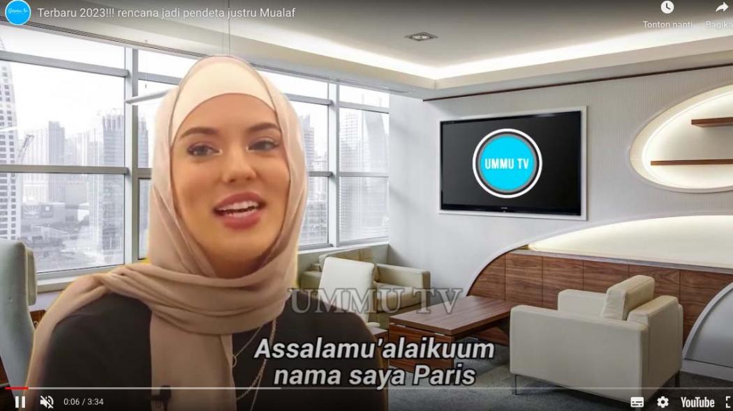 Kisah Bule Cantik Mualaf di Usia 18 Tahun, Dapat Hidayah saat Belajar Jadi Pendeta 
