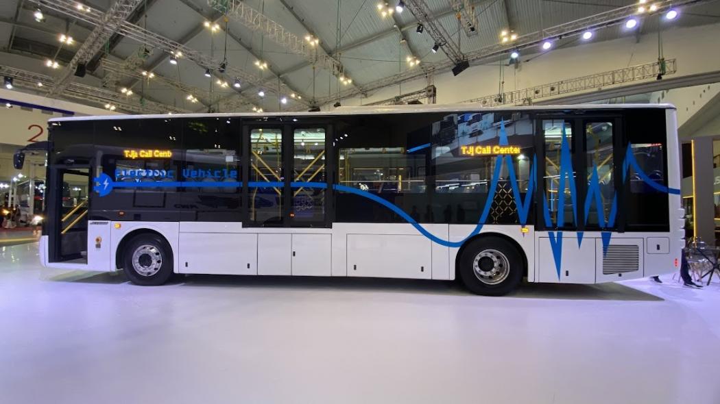 Adi Putro Boyong Bus Listrik di GIIAS 2023, Bisa Tempuh Jarak 350 Km