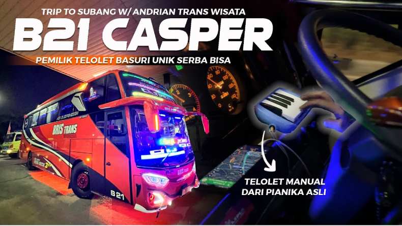 Not Pianika Telolet Basuri yang Mudah Dimainkan, Bunyi Klakson Bus Viral Idola Anak-anak