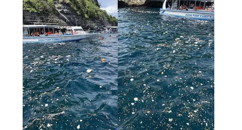 Viral, Turis asal AS Gagal Snorkeling setelah Lihat Pantai Nusa Penida Penuh Sampah