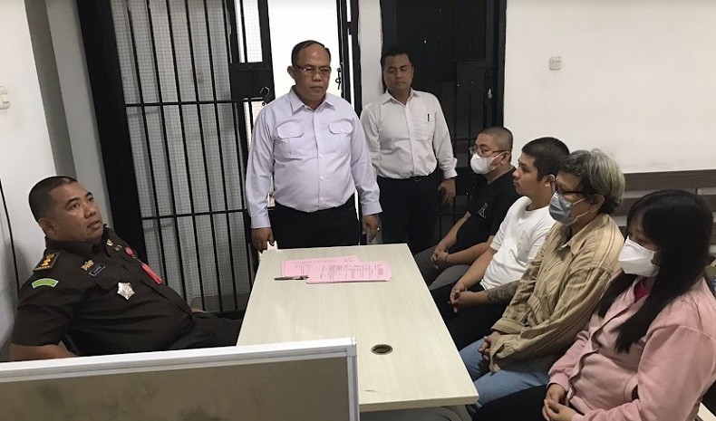 Berkas Lengkap, 4 Tersangka Kasus TPPO Dilimpahkan ke Kejati Lampung