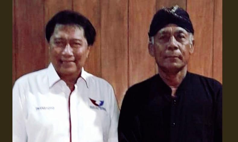 Bacaleg DPR RI Partai Perindo Jateng Transtoto Didukung Mbah Pram Sedulur Sikep di Pileg 2024