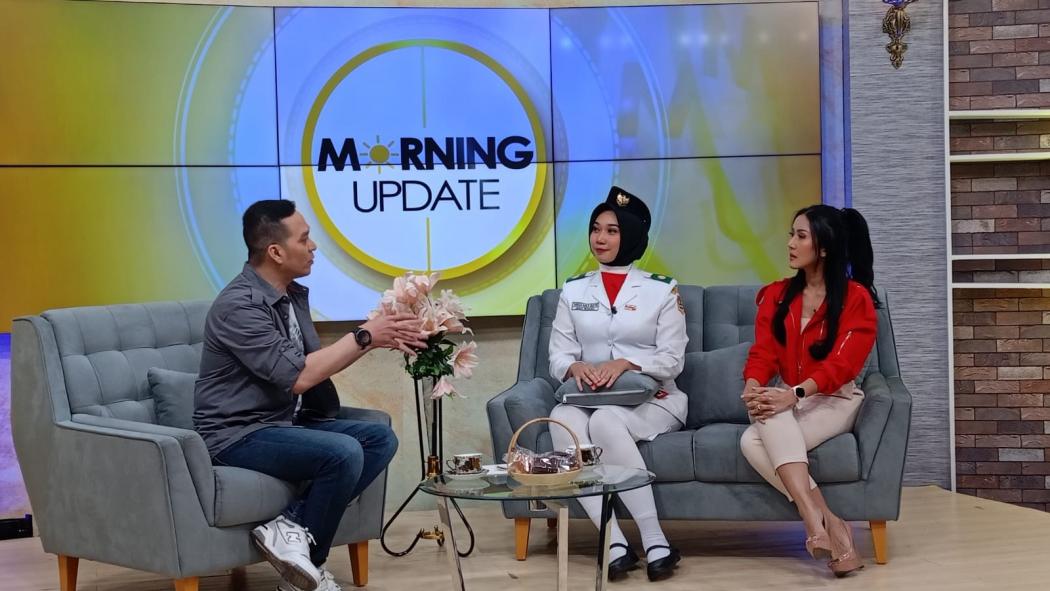 Mantan Anggota Paskibraka di Istana Negara Berbagi Kisah Menarik di Morning Update, Seperti Apa Sih?