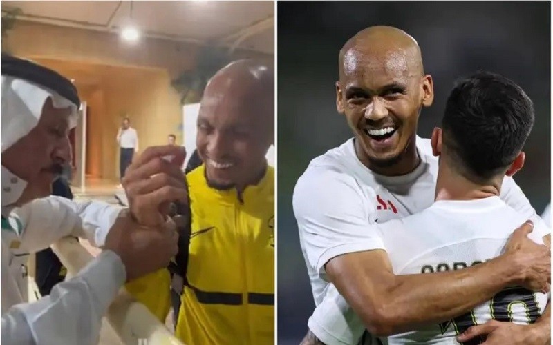 Debut di Liga Arab Saudi, Fabinho Dapat Jam Tangan Mewah