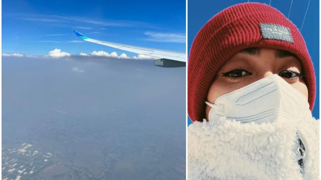 Ayudia Bing Slamet Unggah Kondisi Langit Cengkareng, Netizen: Kayak Masuk ke Dunia Lain