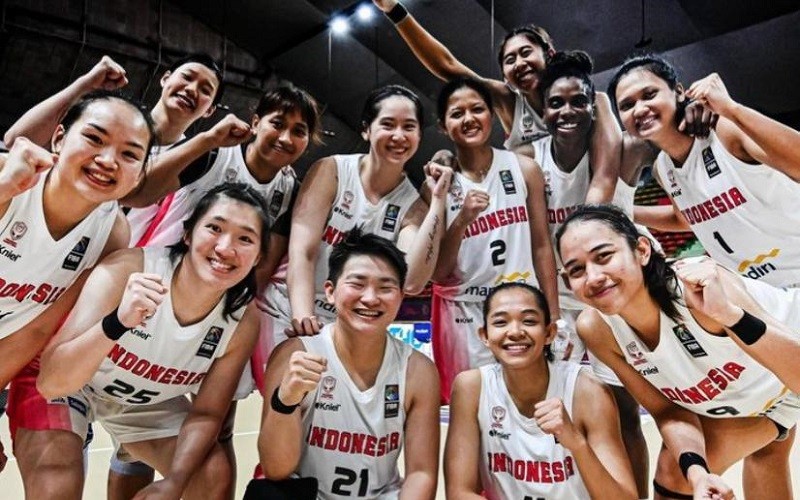 Hasil FIBA Women’s Asia Cup 2023: Indonesia Sukses Kalahkan Iran 