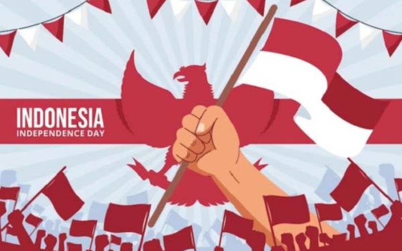 30 Caption 17 Agustus 2023, Kobarkan Semangat Nasionalisme