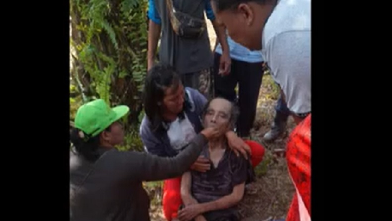 Sempat Hilang, Kakek Kong Jin di Bangka Barat Ditemukan di Hutan Tak Sadarkan Diri