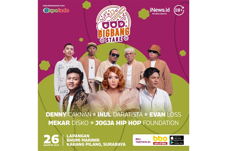 Siap Buat Musik Dangdut Naik Kelas, UUD Big Bang Stage Akan Hadir di Surabaya