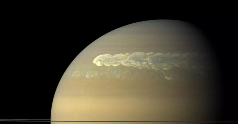 Badai Besar Menghantam Saturnus, Diperkirakan Terjadi Setiap 20 Tahun